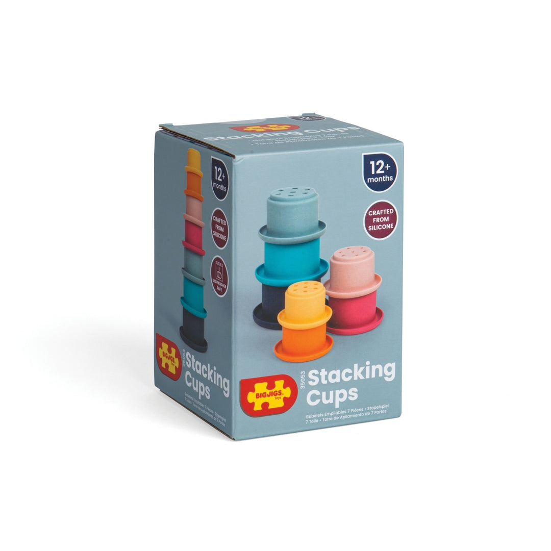 Bigjigs Silicone Stacking Cups
