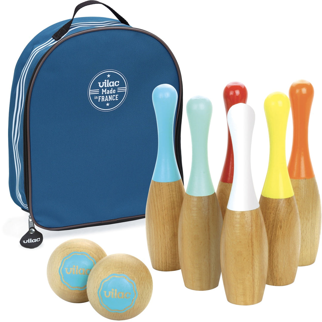 Vilac Bowling Set (6 Skittles)