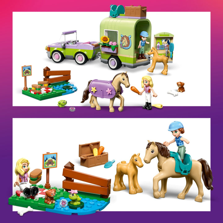 Friends - Horse &amp; Baby Foal Trailer
