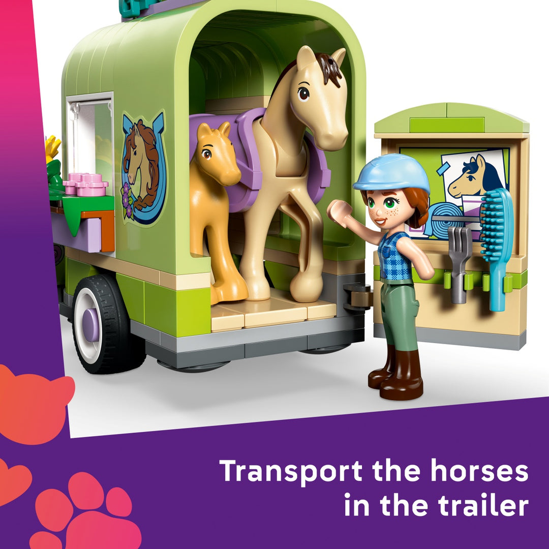 Friends - Horse &amp; Baby Foal Trailer