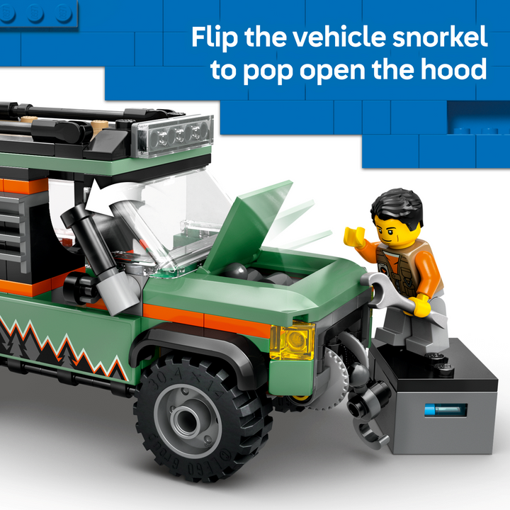 City - Off-Road 4x4 Mountain Truck 60447