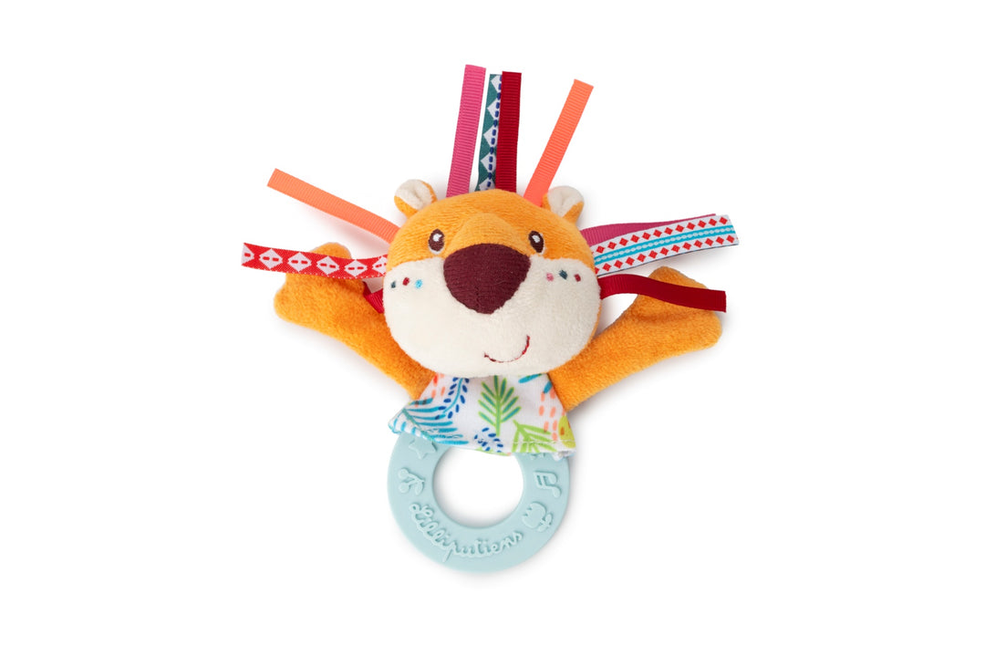 Lilliputiens Teething Rattle - Jack the Lion