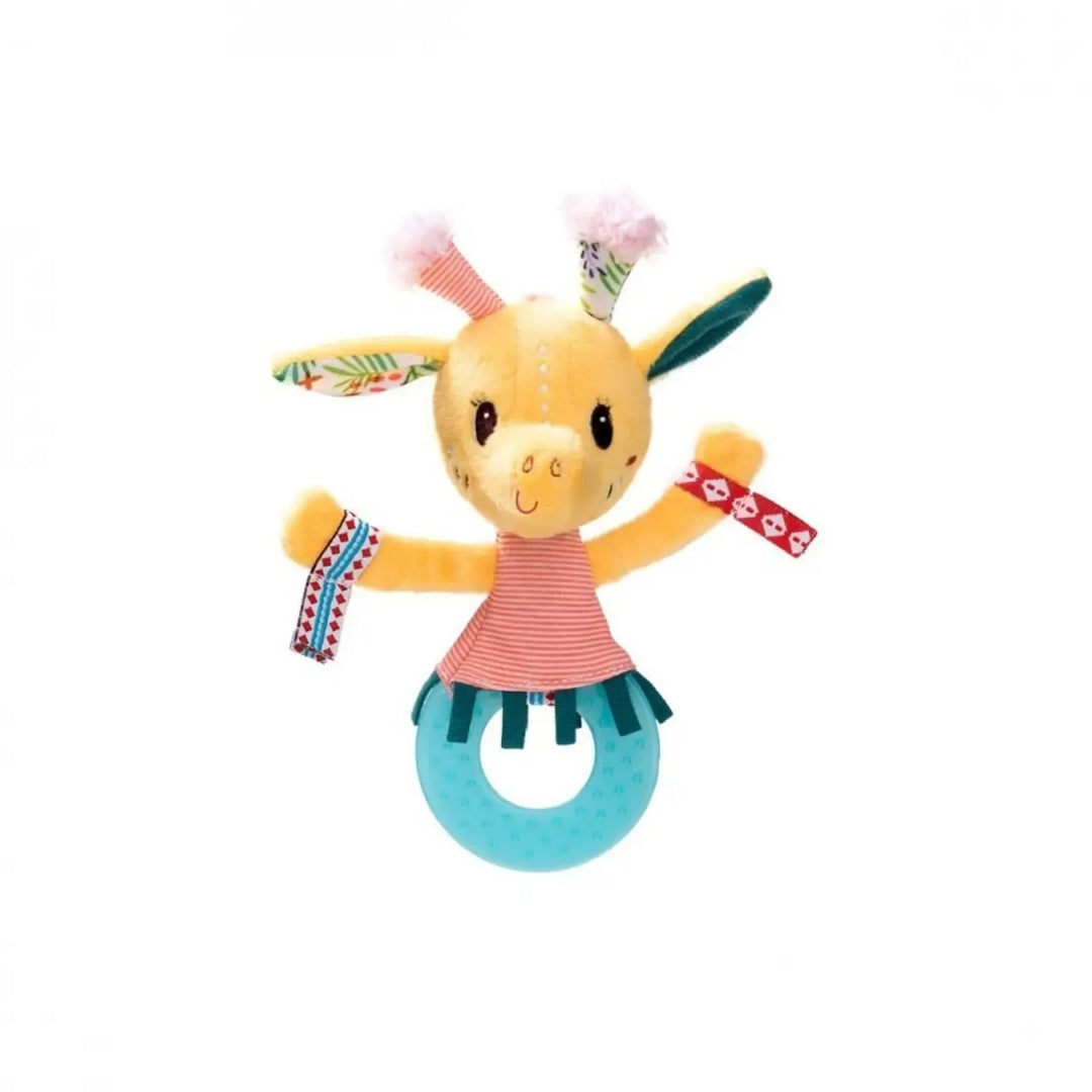 Lilliputiens Teething Rattle - Zia the Giraffe