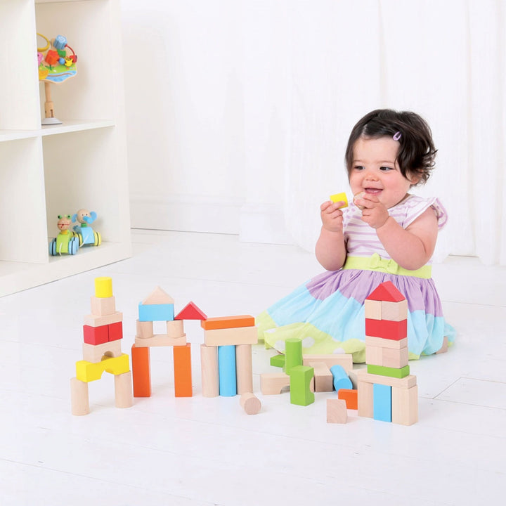 Bigjigs Drum of Blocks (FSC)
