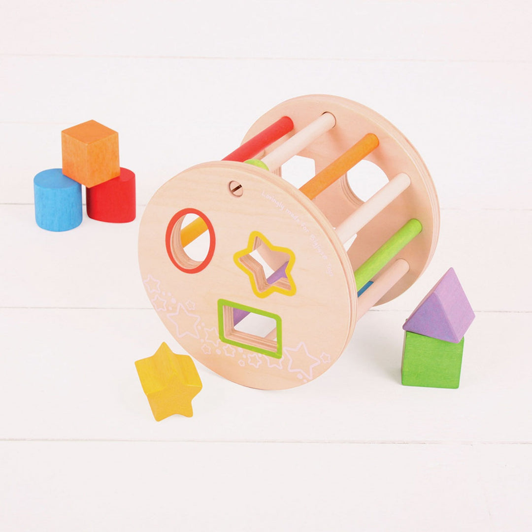 Bigjigs Rolling Shape Sorter