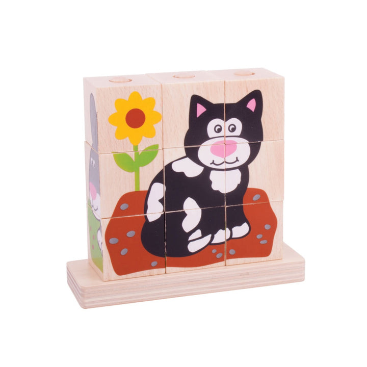 Stacking Puzzle - Pets