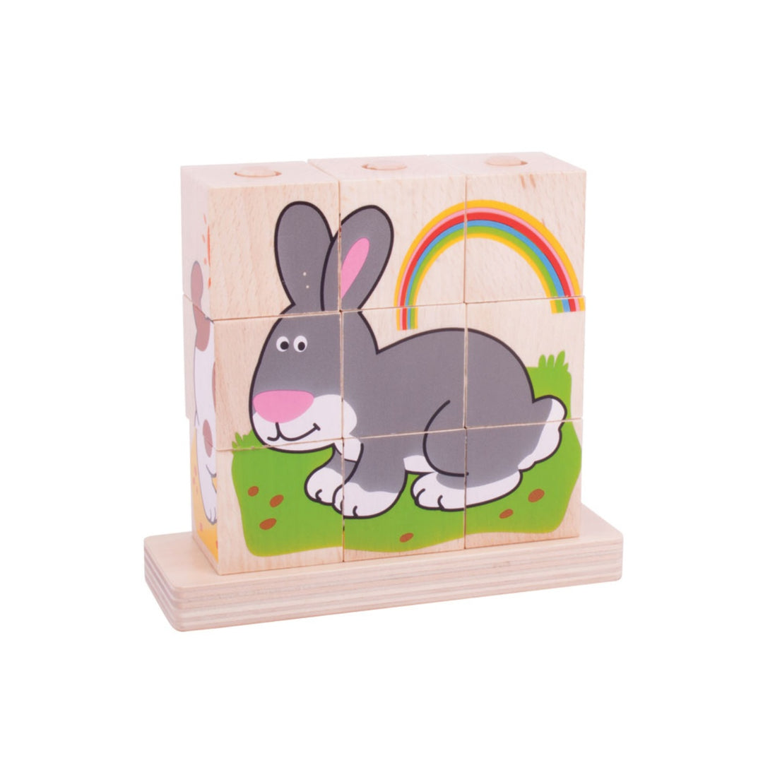 Stacking Puzzle - Pets
