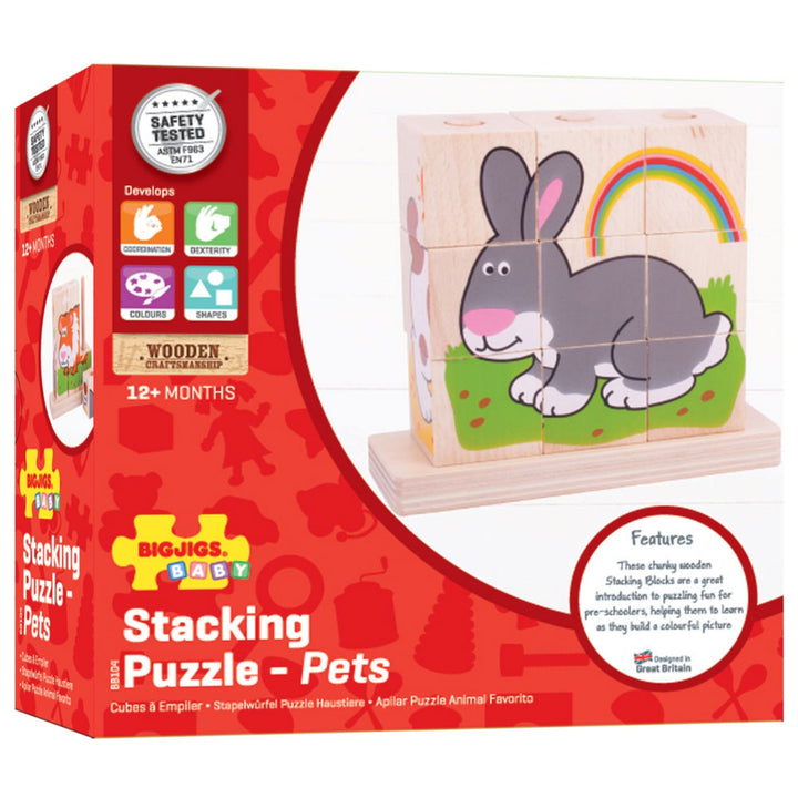 Stacking Puzzle - Pets