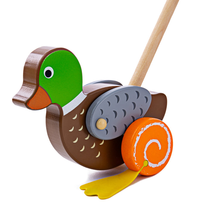 Bigjigs Push Along Duck