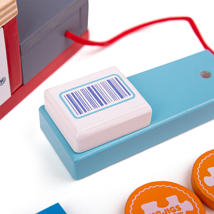 Bigjigs Shop Till with Scanner