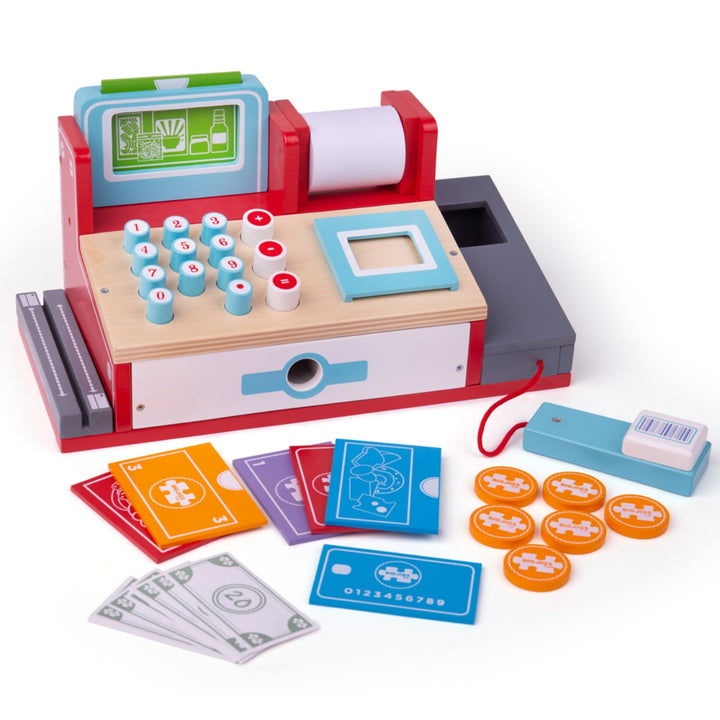 Bigjigs Shop Till with Scanner