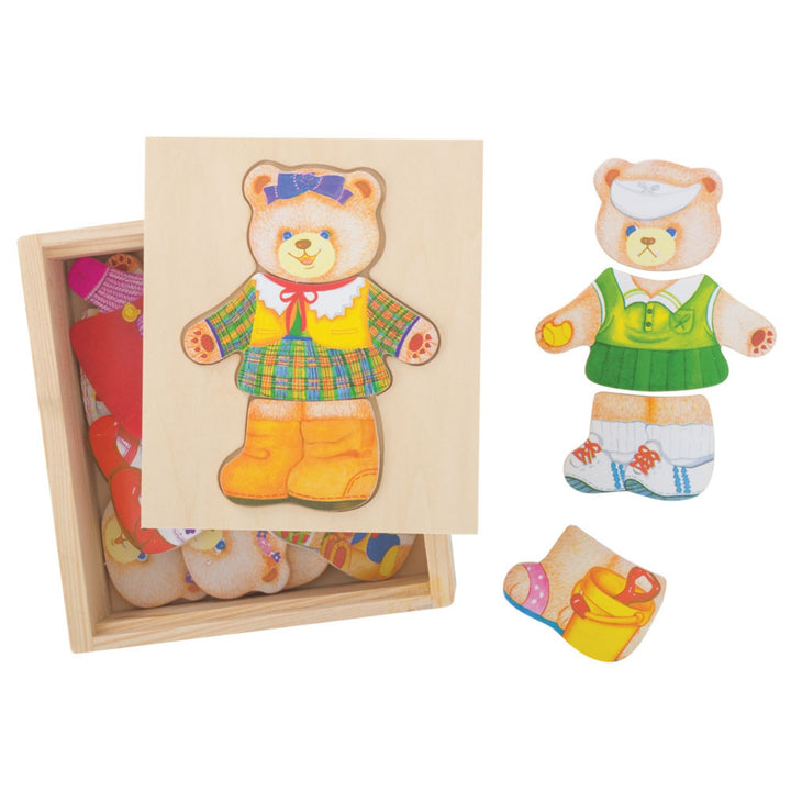 Bigjigs Dress-Up Mrs Bear