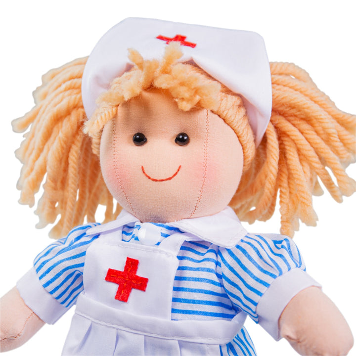 Bigjigs  Rag Doll - Nurse Nancy