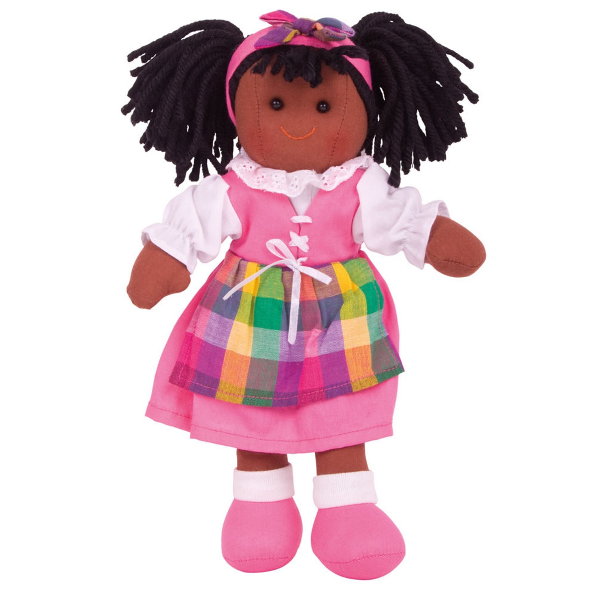 Bigjigs Rag Doll - Jess – Primary Colours - Lyme Regis, Dorset