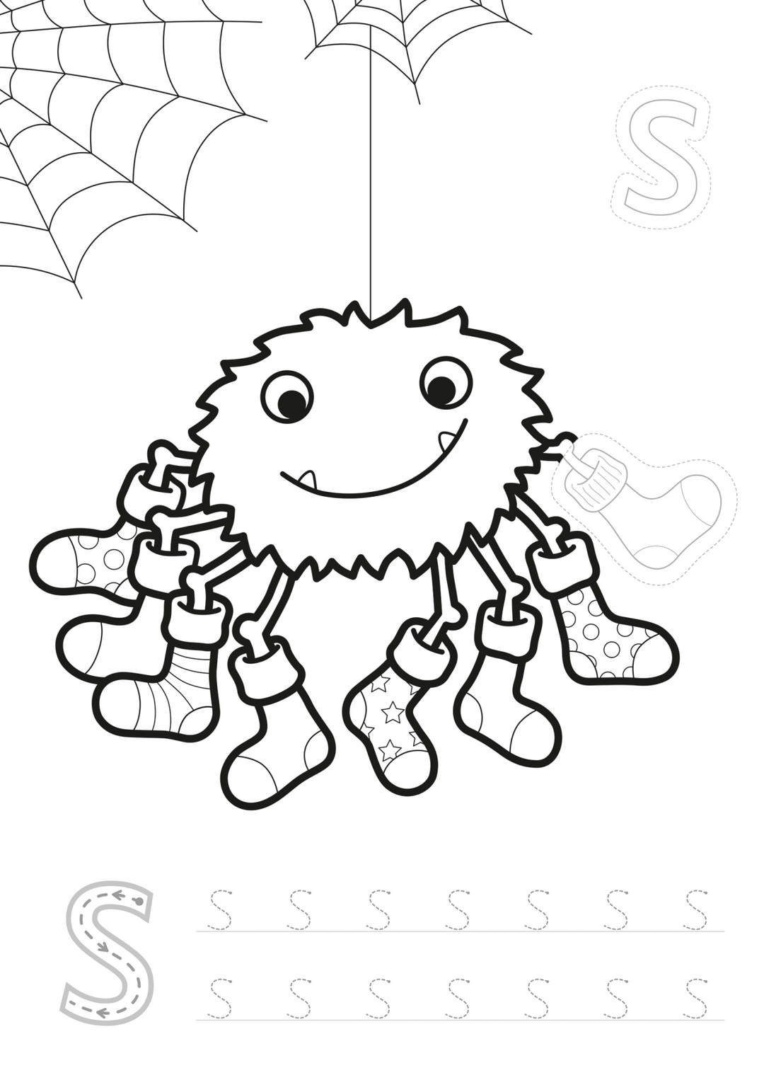 Orchard Toys Book ABC Sticker Colouring Book