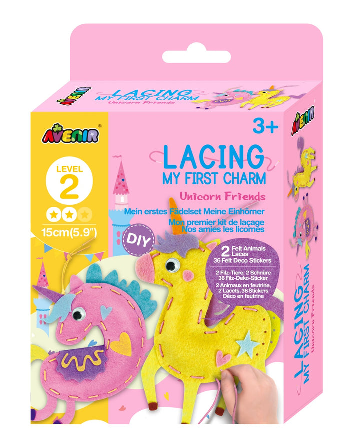 Avenir My First Lacing Charm - Unicorn Friends