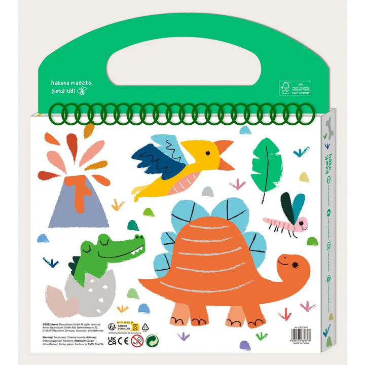 Haku Yoka My First Colouring Set - Dino Friends