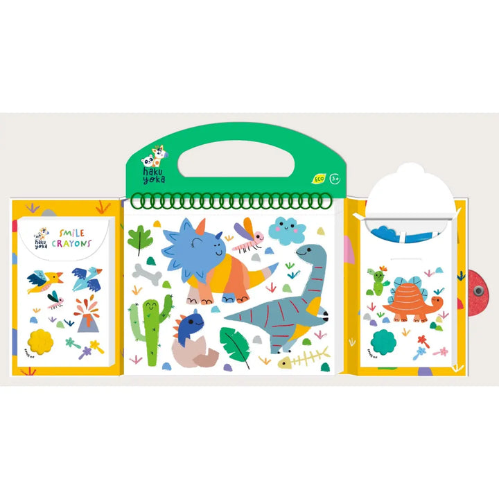 Haku Yoka My First Colouring Set - Dino Friends