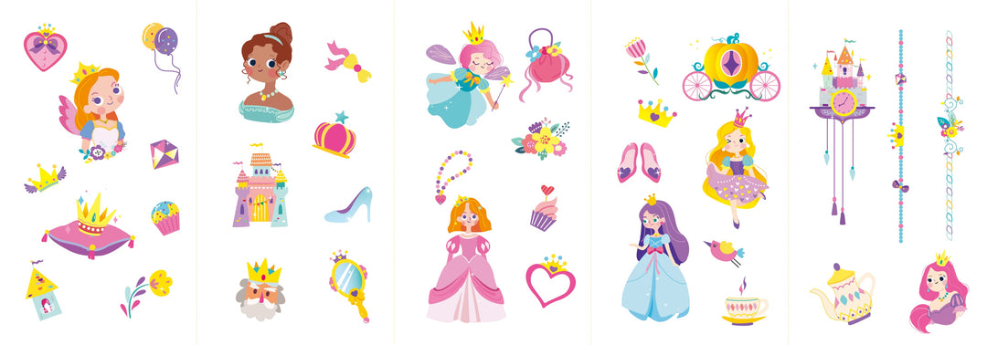 Avenir Nail Stickers and Tattoos - Princess