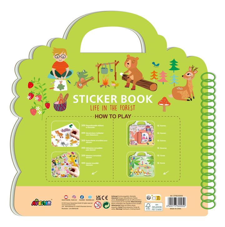 Sticker Book - Life in the Forest