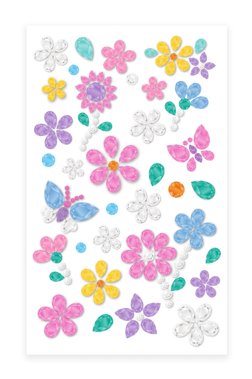 Avenir Gem Stickers - Flowers