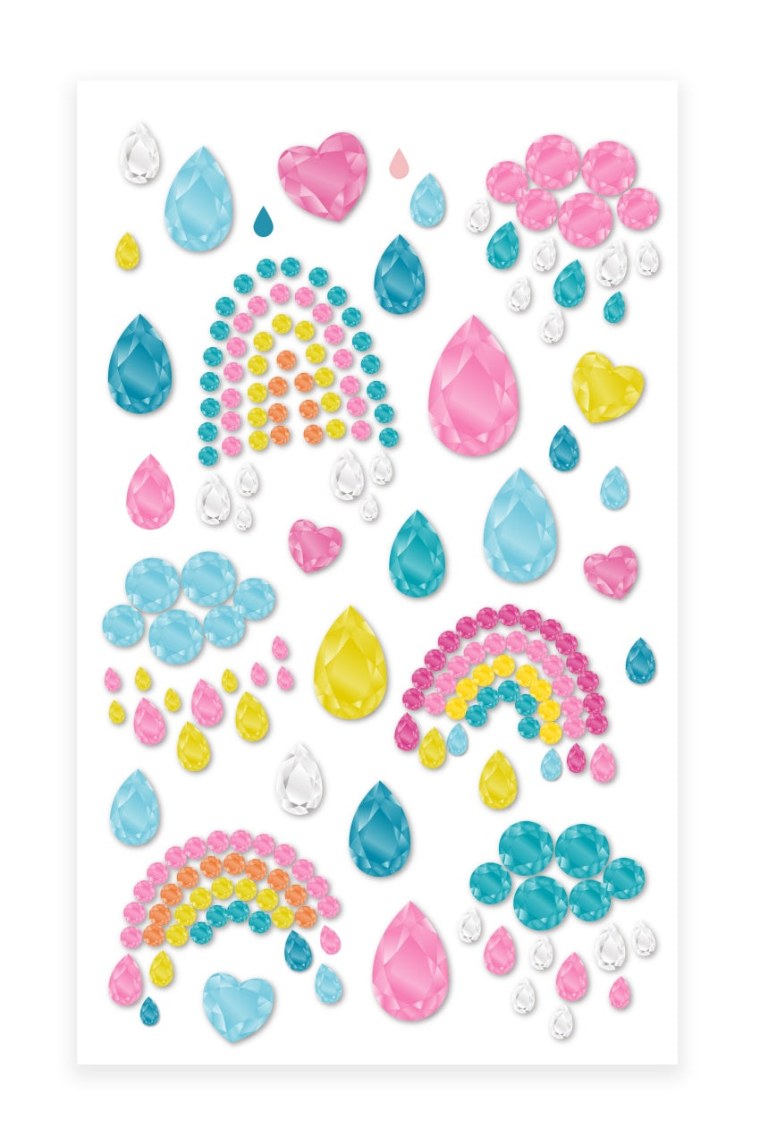 Avenir Gem Stickers - Rainbow
