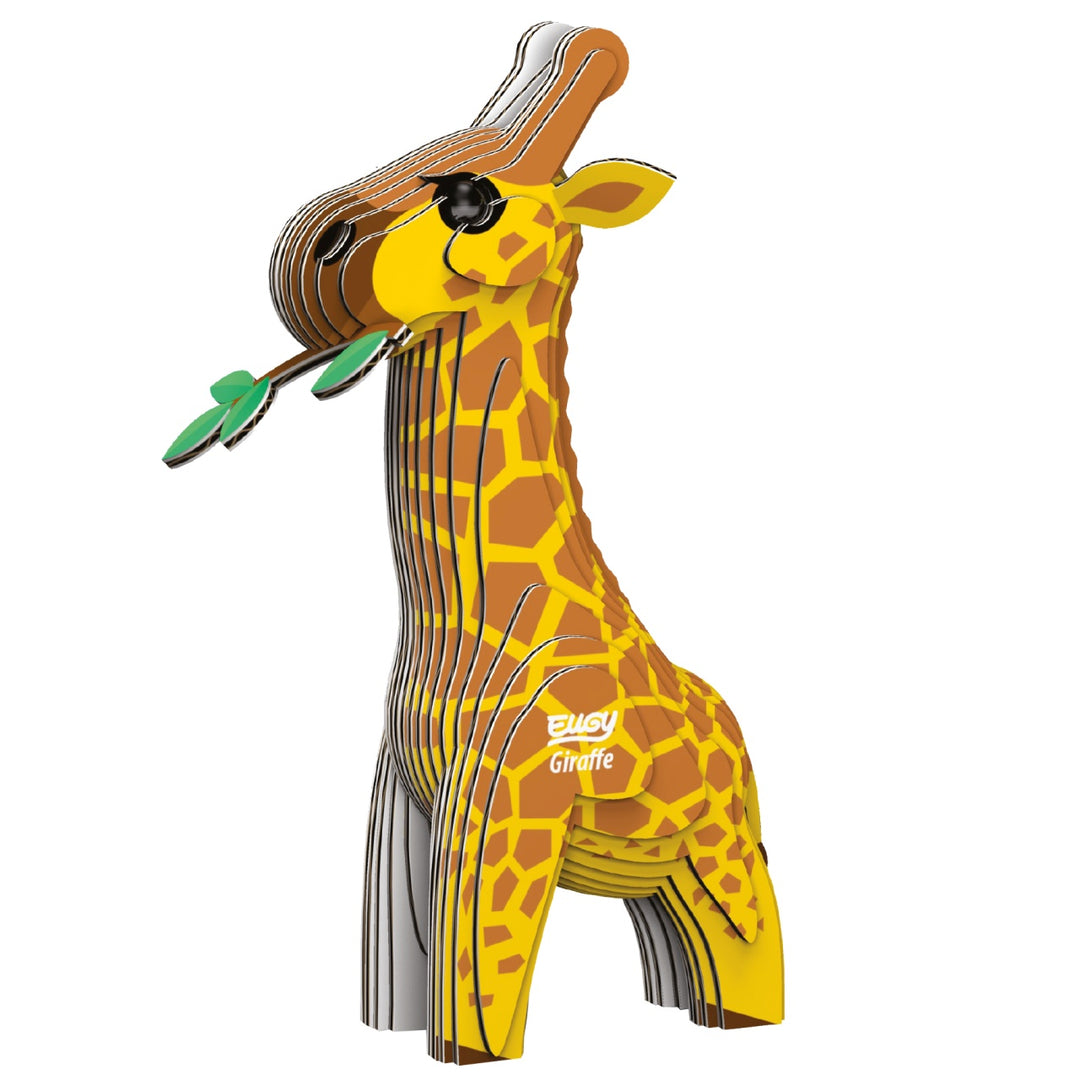 Eugy Giraffe 3D Cardboard Model Kit