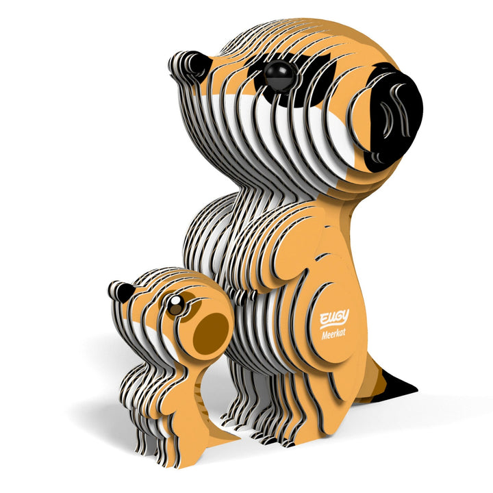 Eugy Meerkat 3D Cardboard Model Kit