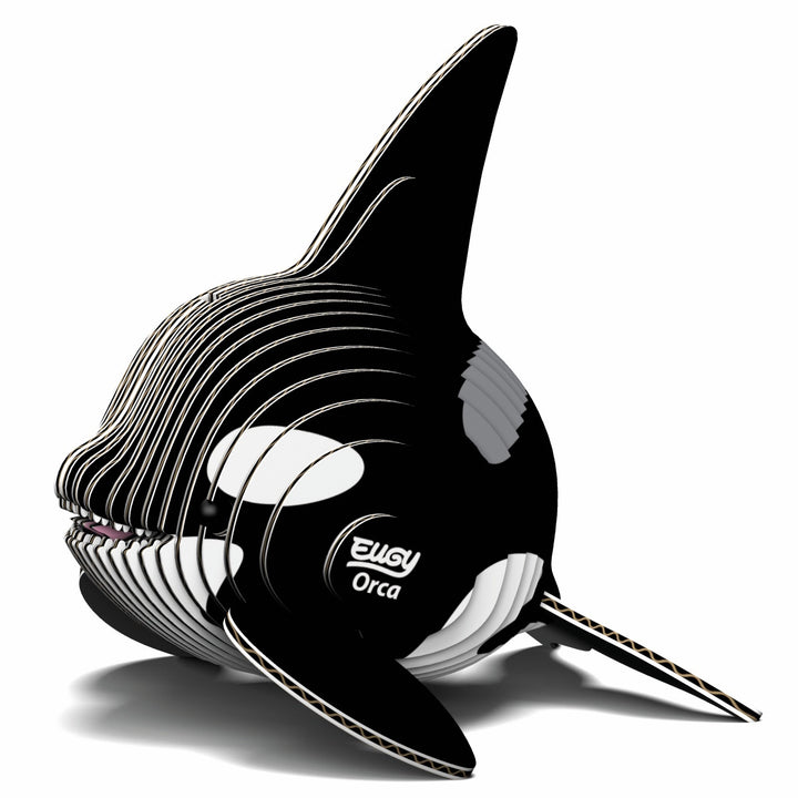 Eugy Orca 3D Cardboard Model Kit