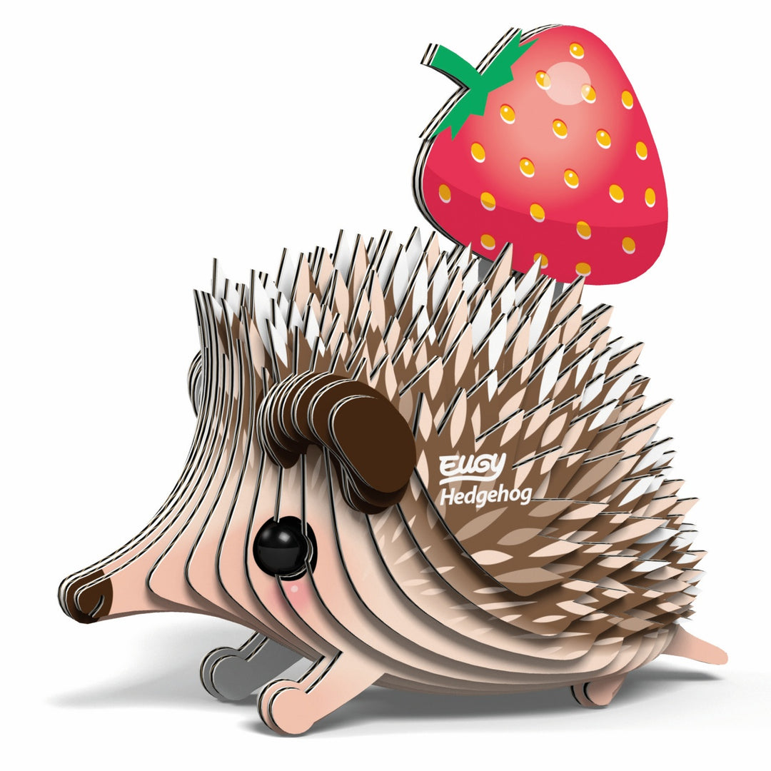 Eugy Hedgehog 3D Cardboard Model Kit