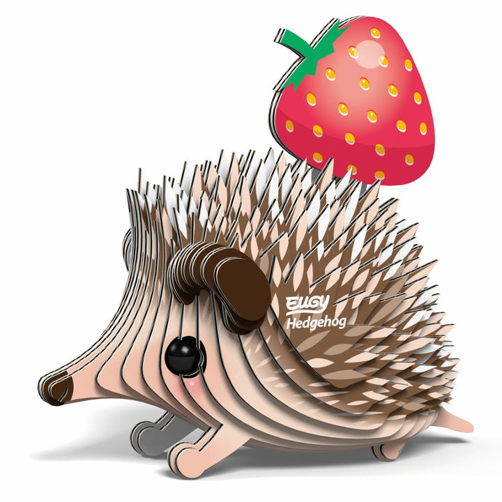 Eugy Hedgehog 3D Cardboard Model Kit
