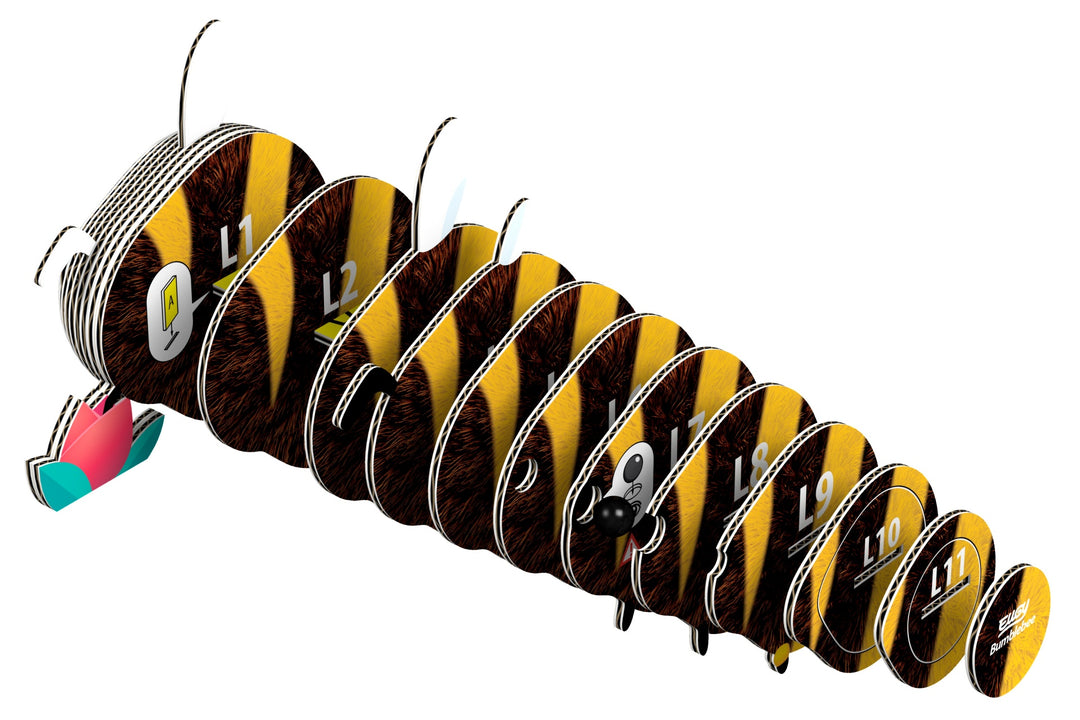 Eugy Bumblebee 3D Cardboard Model Kit