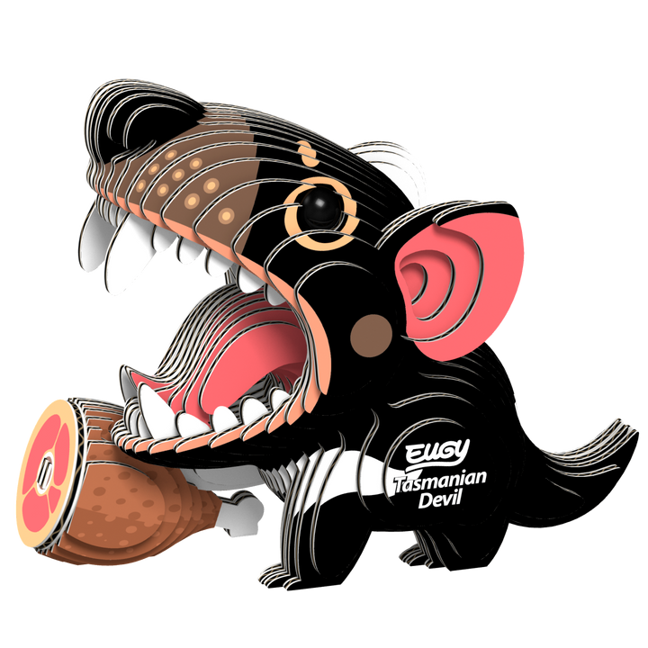 Eugy Tasmanian Devil 3D Cardboard Model Kit