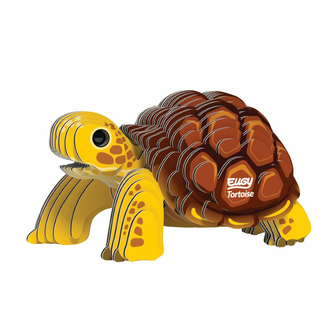 Eugy Tortoise 3D Cardboard Model Kit