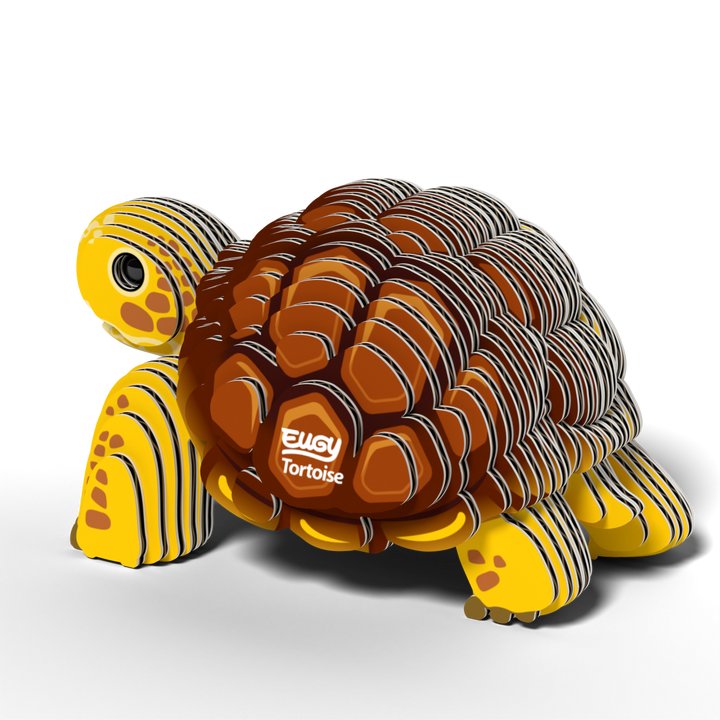 Eugy Tortoise 3D Cardboard Model Kit