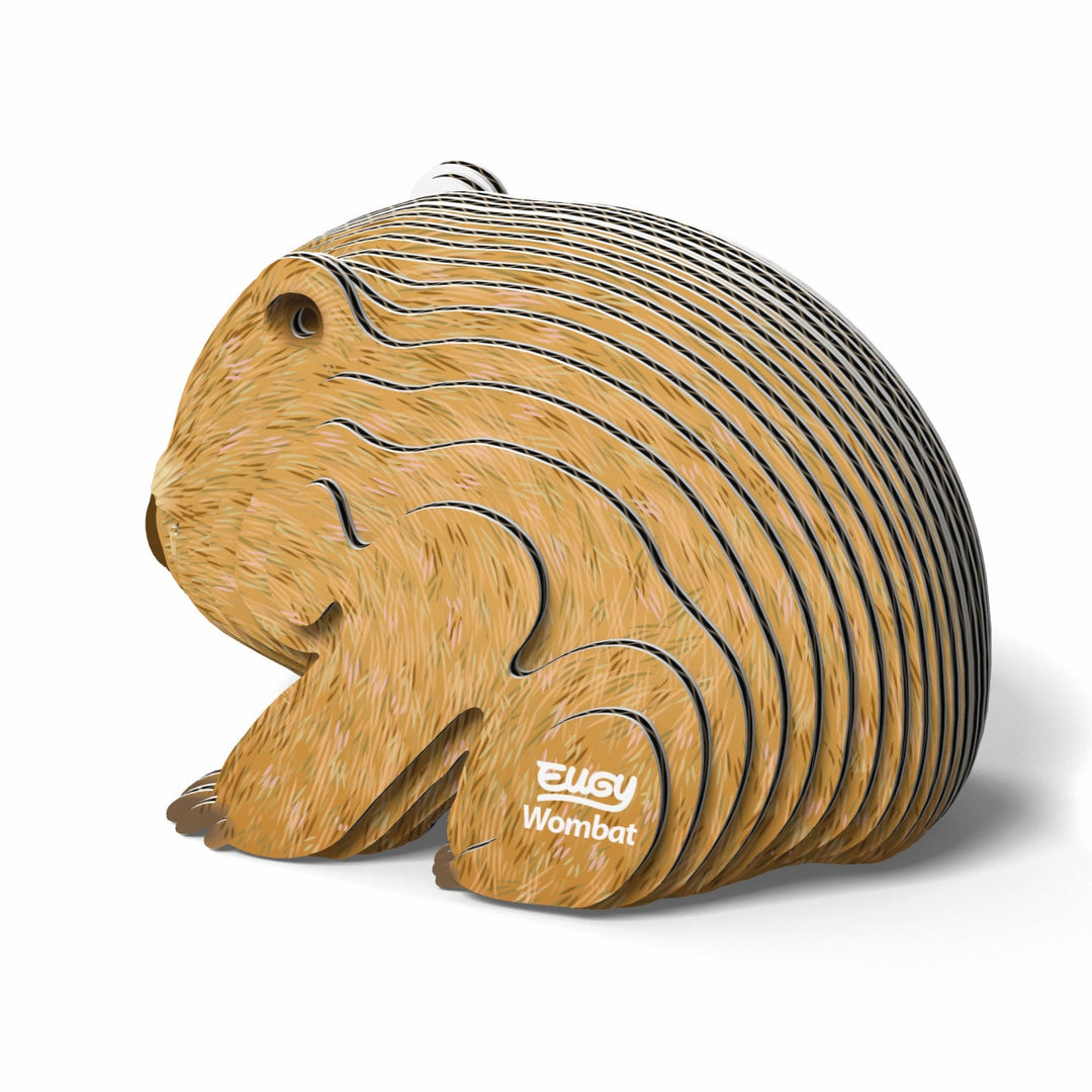 Eugy Wombat 3D Cardboard Model Kit