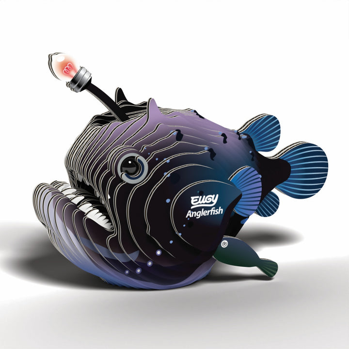 Eugy Anglerfish 3D Cardboard Model Kit