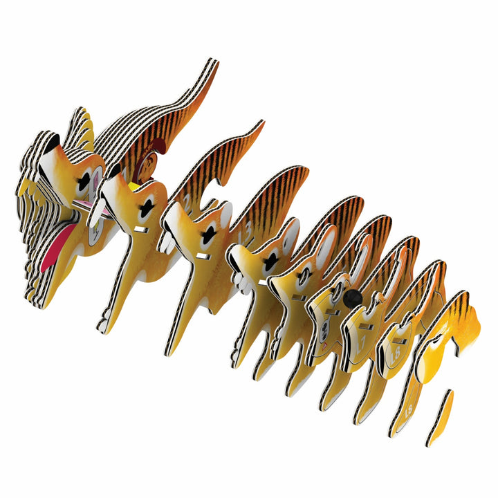 Eugy Tasmanian Tiger 3D Cardboard Model Kit