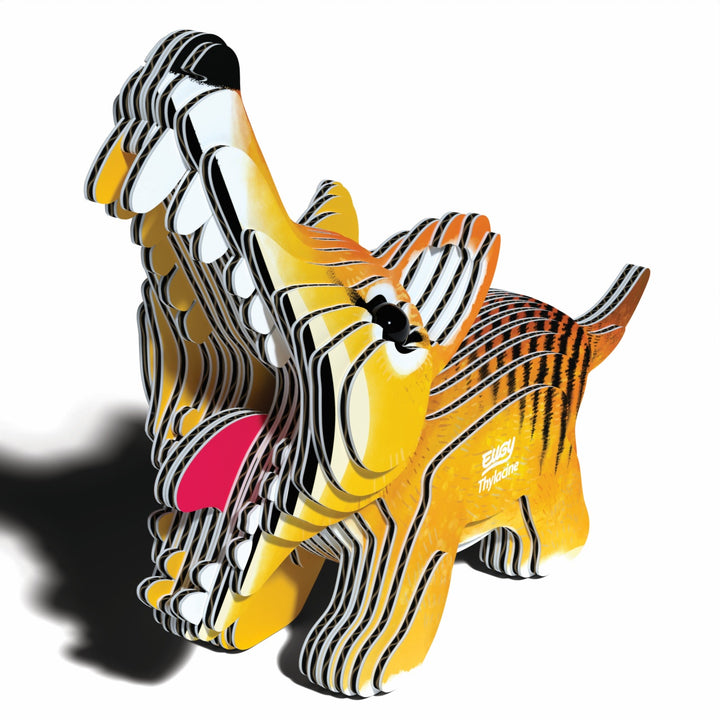 Eugy Tasmanian Tiger 3D Cardboard Model Kit