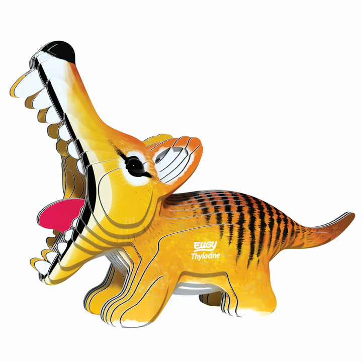 Eugy Tasmanian Tiger 3D Cardboard Model Kit