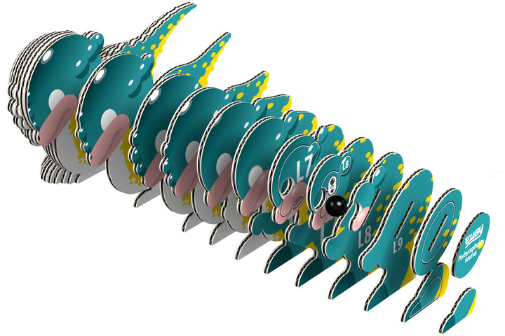 Eugy Pachycephalo 3D Cardboard Model Kit