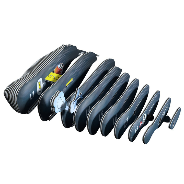 Eugy Sperm Whale 3D Cardboard Model Kit