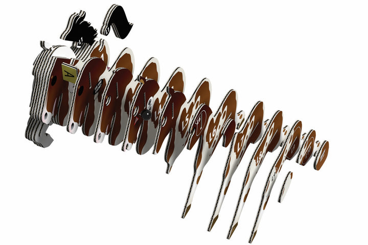 Eugy Horse 3D Cardboard Model Kit