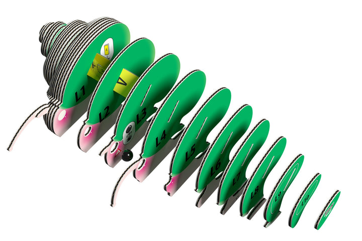 Eugy Snail 3D Cardboard Model Kit