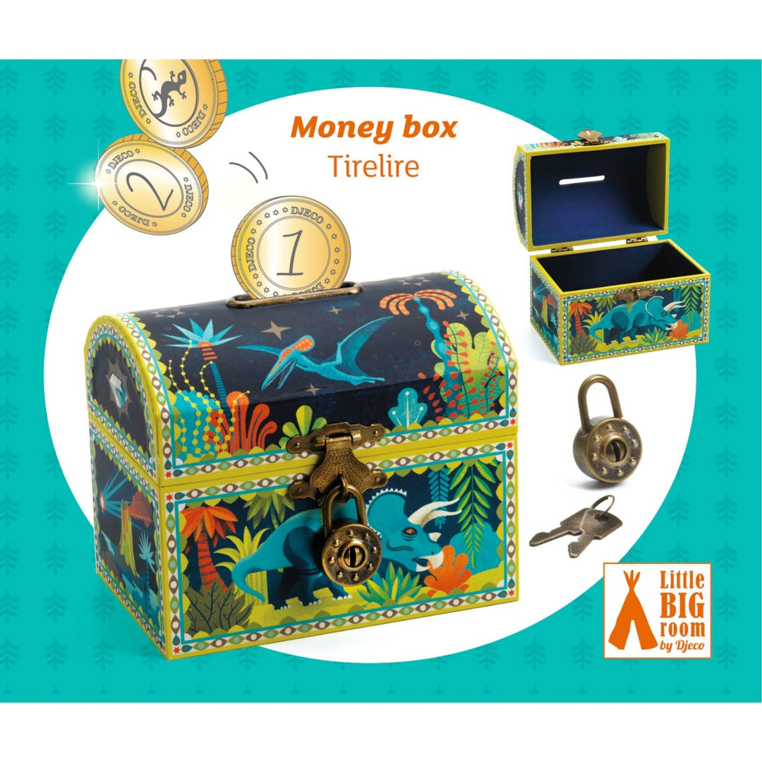 Djeco Money Box - Dinosaur