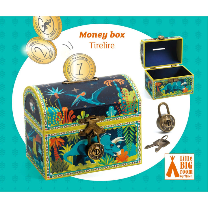 Djeco Money Box - Dinosaur