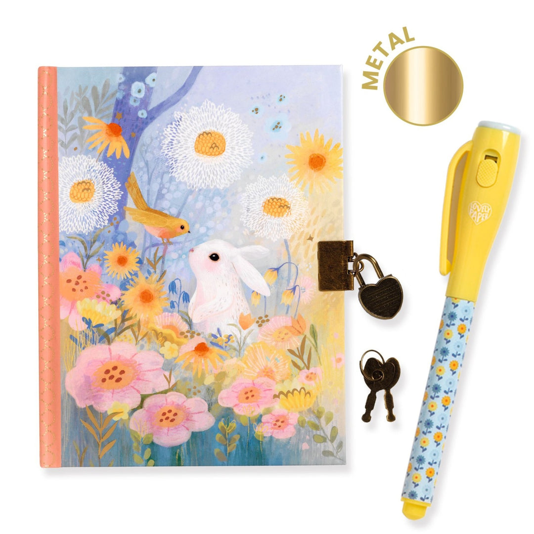 Djeco Secret Notebook with Magic Pen - Kendra