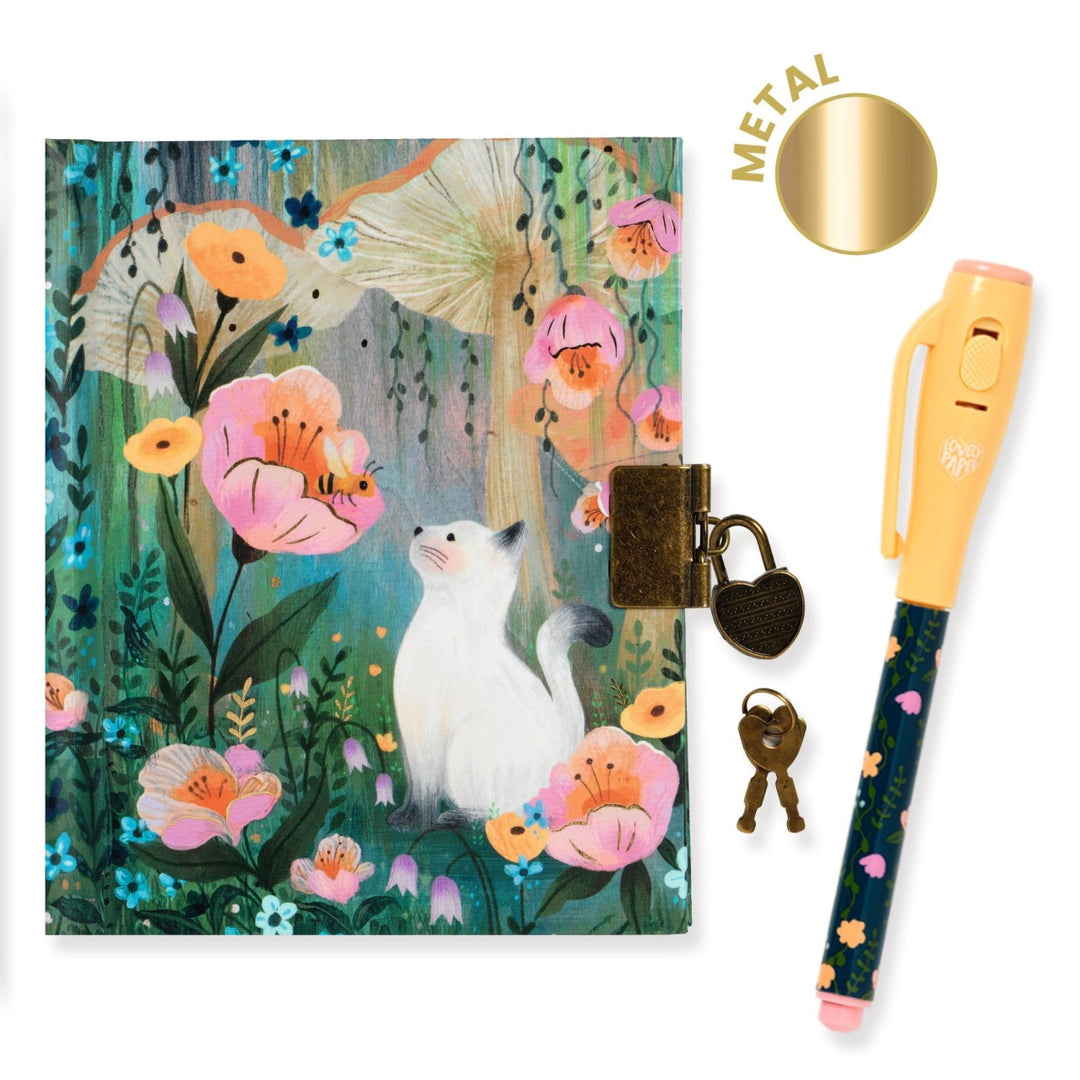 Djeco Little Secret Notebook with Magic Pen - Kendra