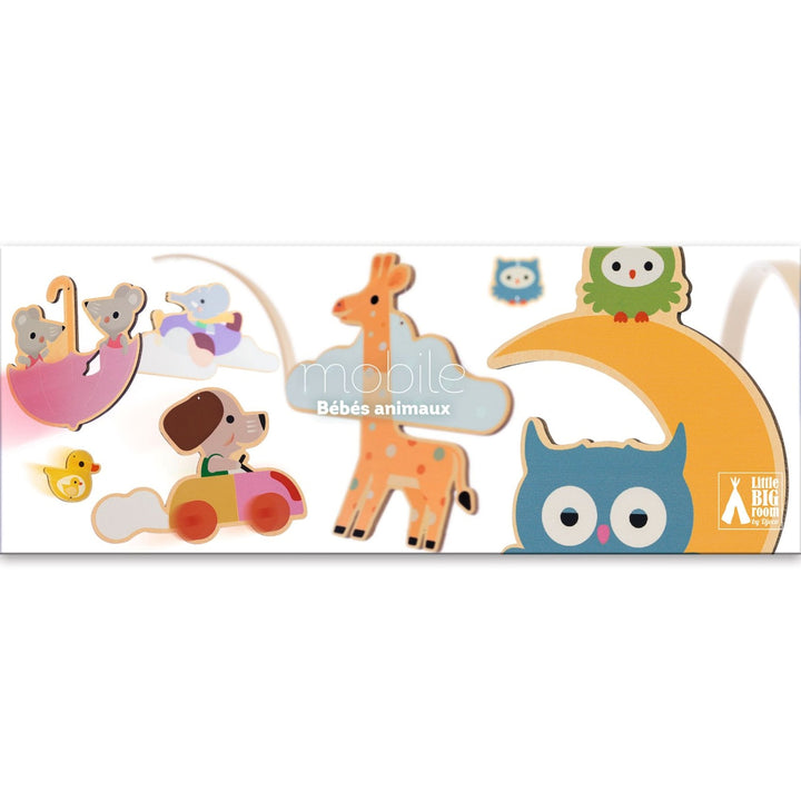 Djeco Wooden Mobile - Baby Animals