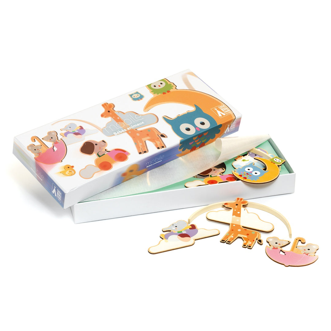 Djeco Wooden Mobile - Baby Animals